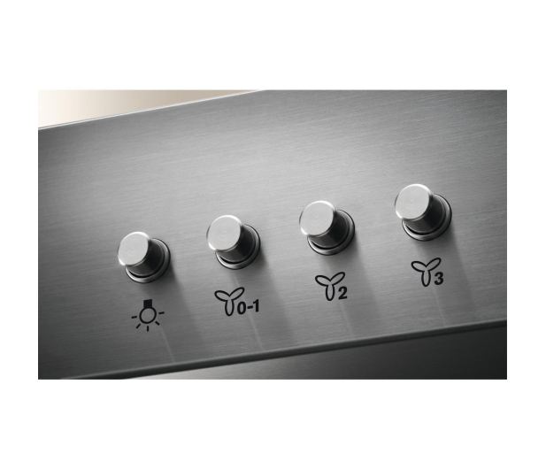 ELECTROLUX LFC316X LEDLights 300 Srebrny Stal Szlachetna 420m3/h 66dB klasa D 60cm Sterowanie Mechaniczne LED - 1256690 - zdjęcie 4